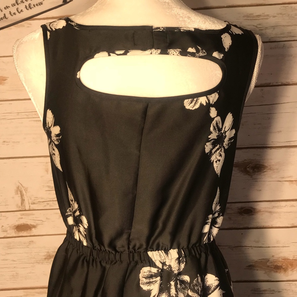 Allen B by Allen Schwartz Blouse Top Flower Women's Size XS - Picture 5 of 6